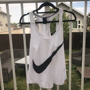 Nike White Tank Top